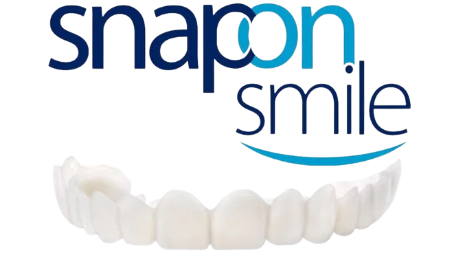 Snap On Smile, vista frontal e posterior
